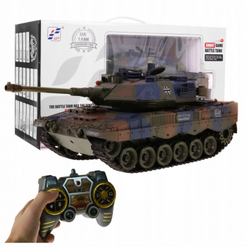 Zdalnie sterowany czołg Panther na kulki + dym